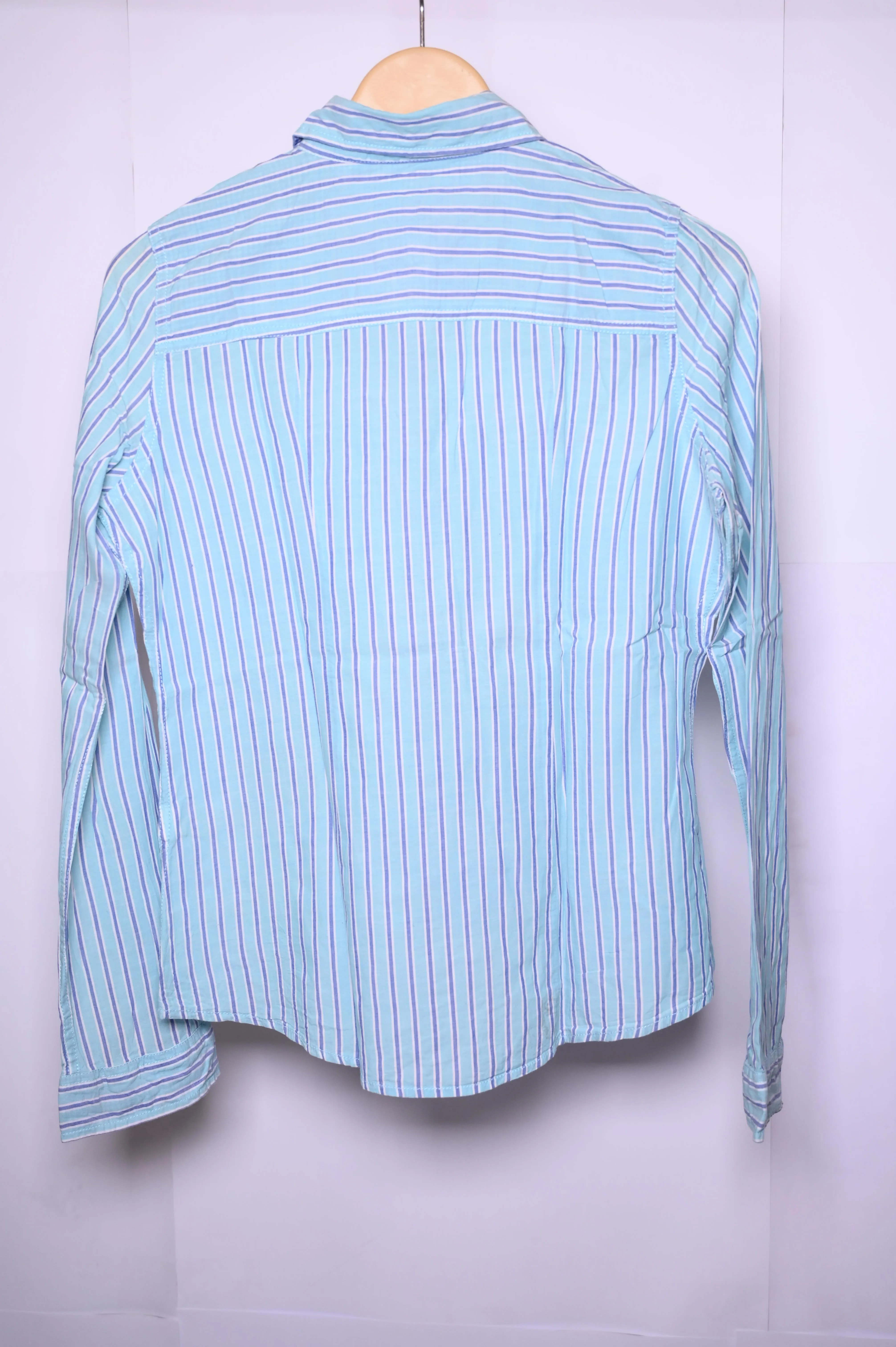 Abercrombie Blue Stripes Button-Down