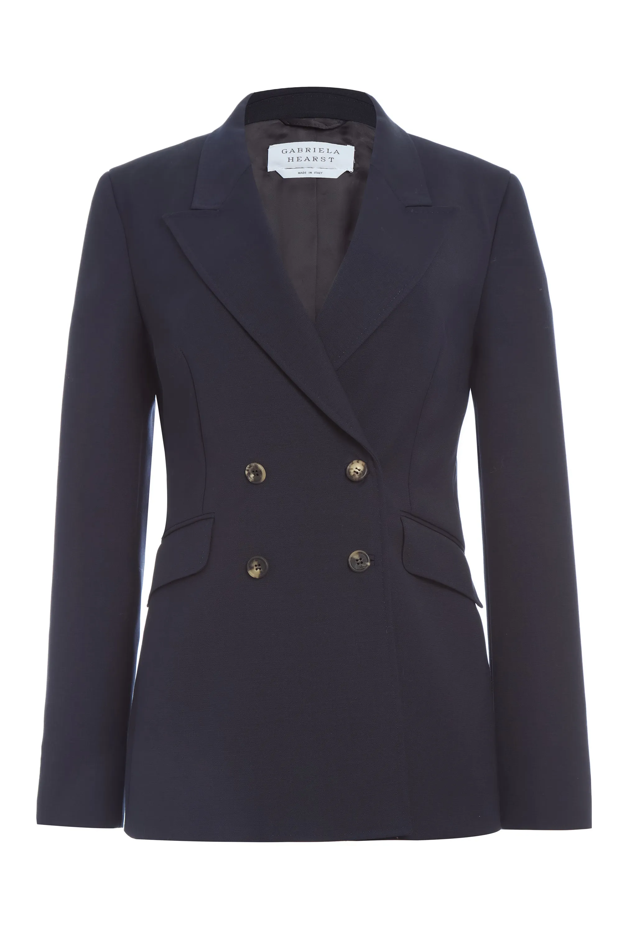 Angela Blazer in Dark Navy Sportswear Wool