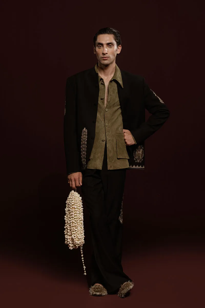 Attar Hand Embroidered Trousers (Men)