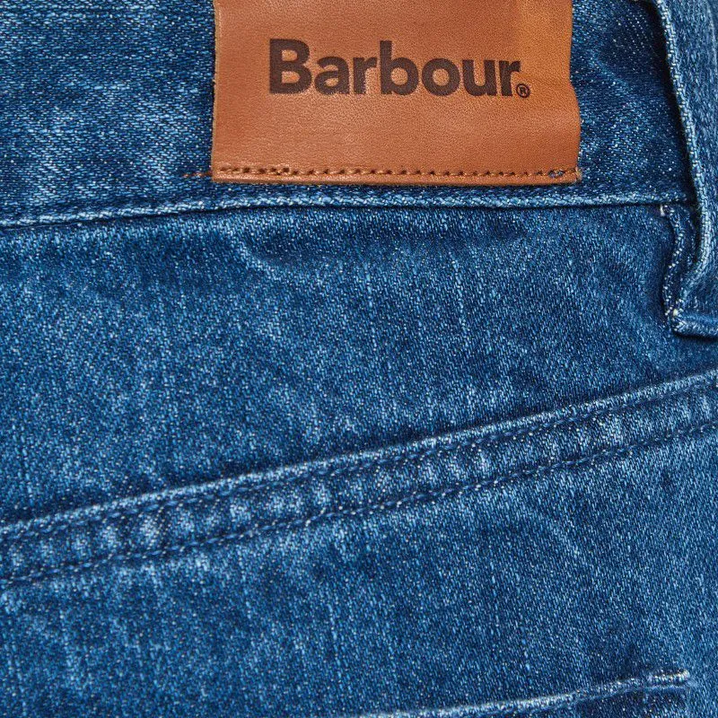 Barbour Southport Ladies Cropped Jean - Original Wash