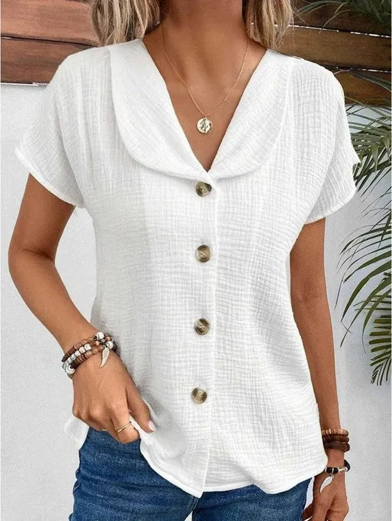 Button-Down Blouse