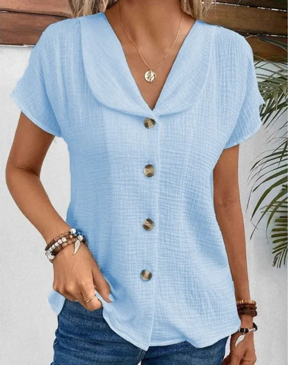 Button-Down Blouse