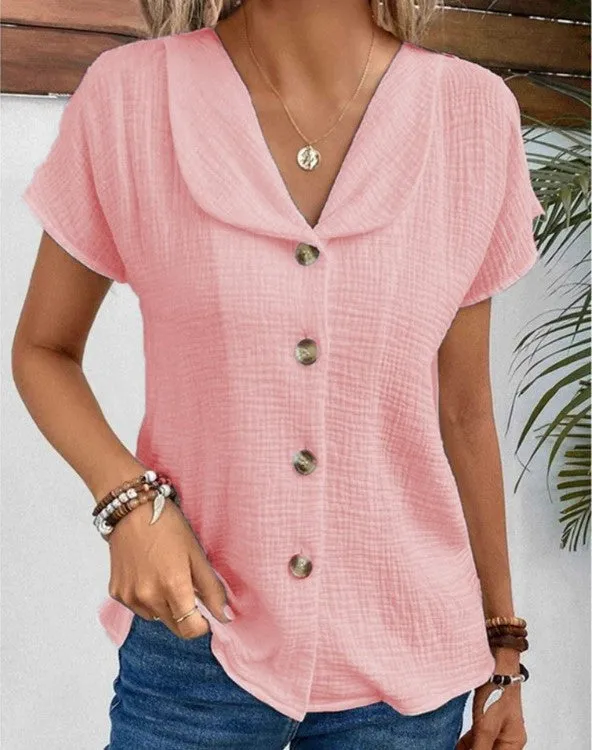 Button-Down Blouse