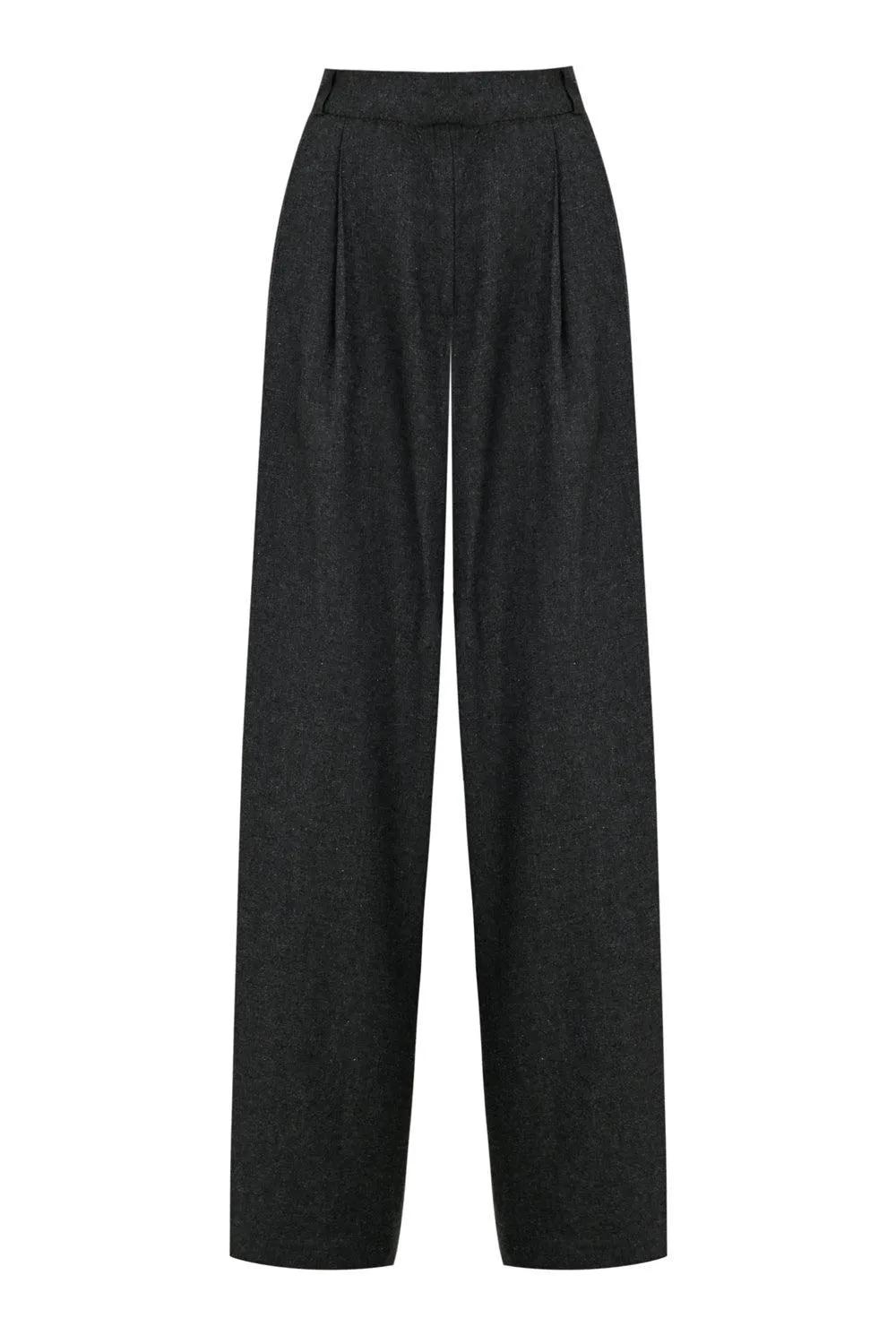 Charcoal Grey Tailored Trousers