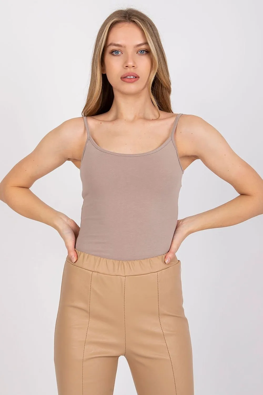 Chic Strapless Cotton Blouse