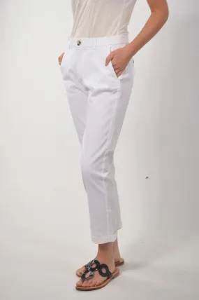 Cropped Chino Trousers