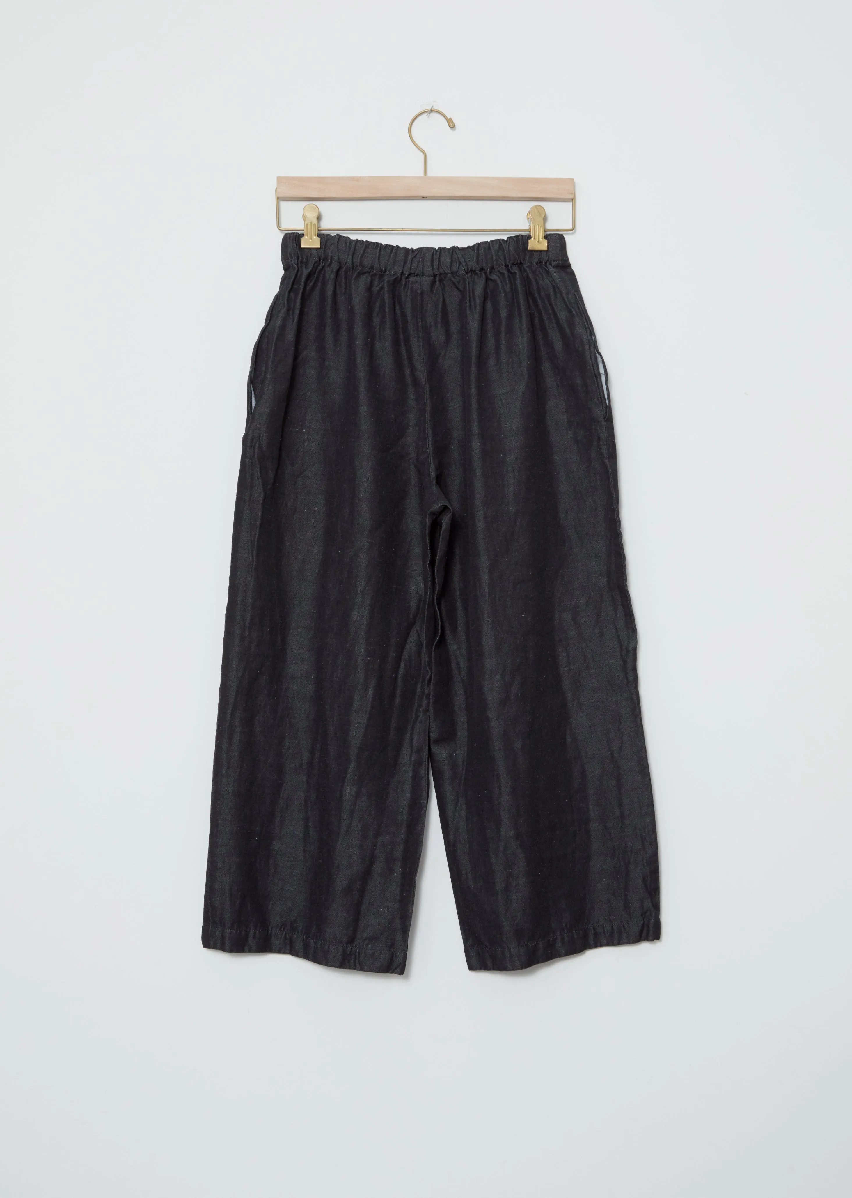 Cropped Linen Trousers