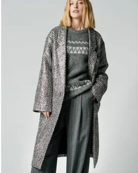 Duster Coat-Pewter