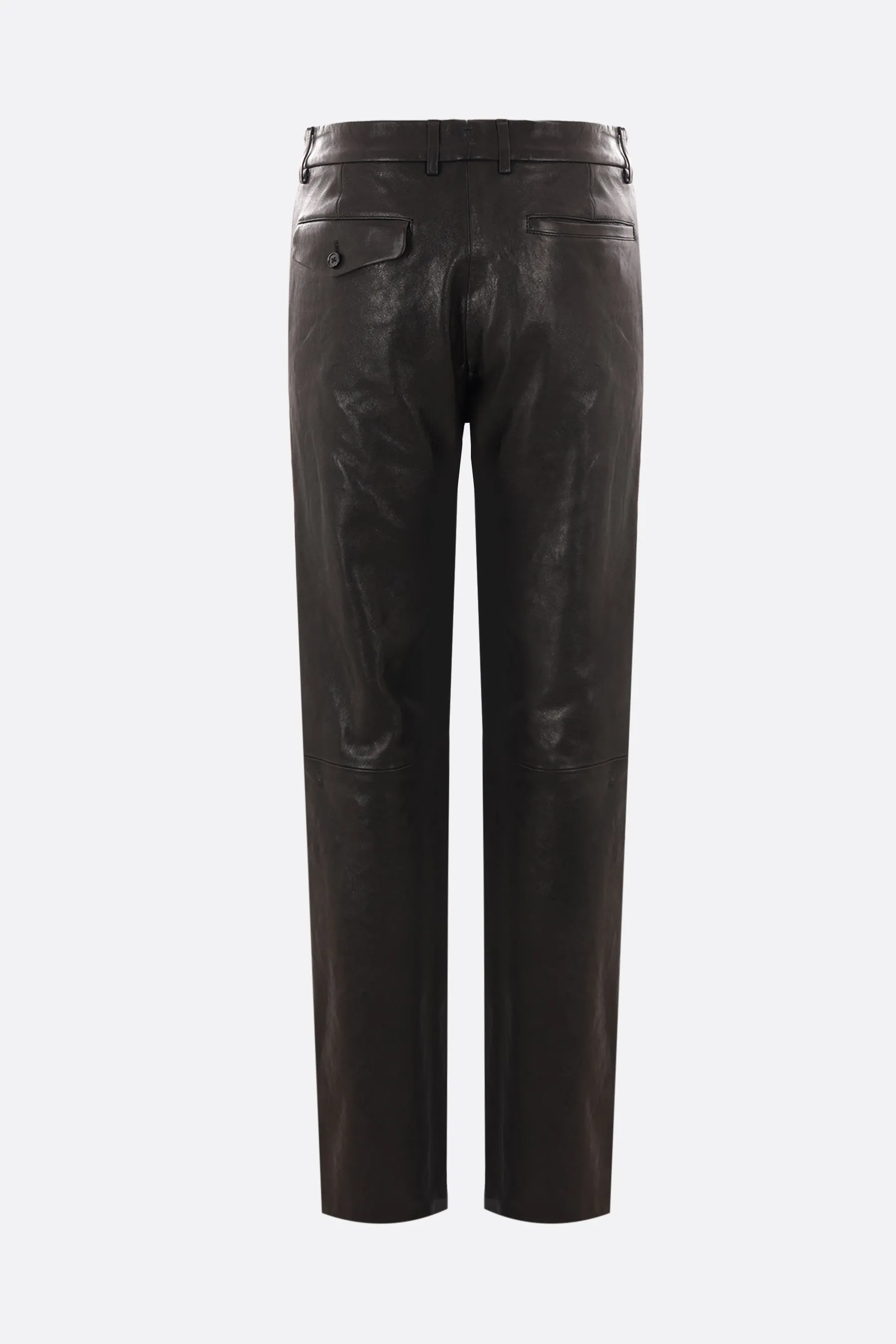 Espen nappa cropped trousers