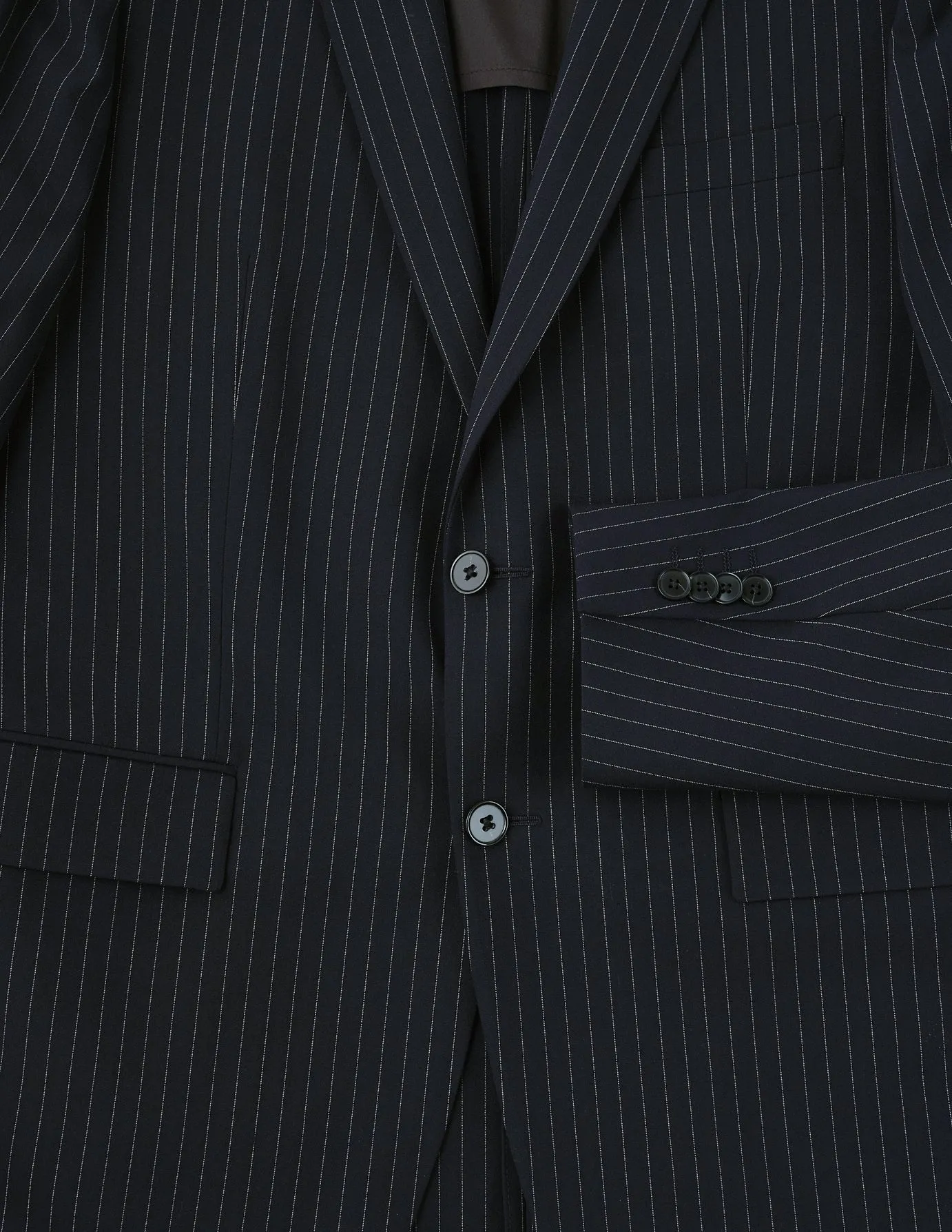 Essential Blazer Regular Navy Pinstripe