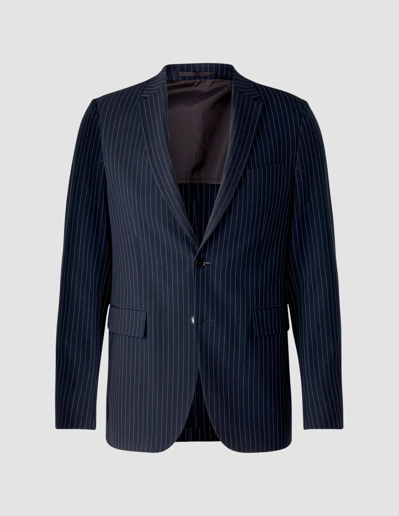 Essential Blazer Regular Navy Pinstripe