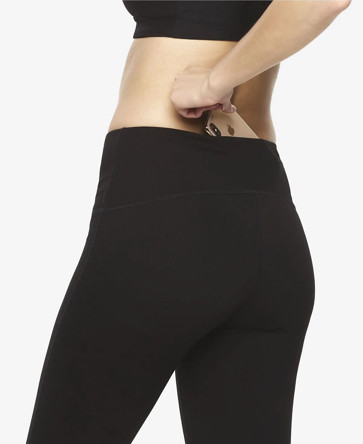 Felina High Waisted Leggings, Black