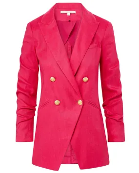 Fuchsia Hirsh Dickey Jacket