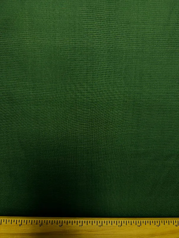 Green Stripe Silk Chiffon Fabric