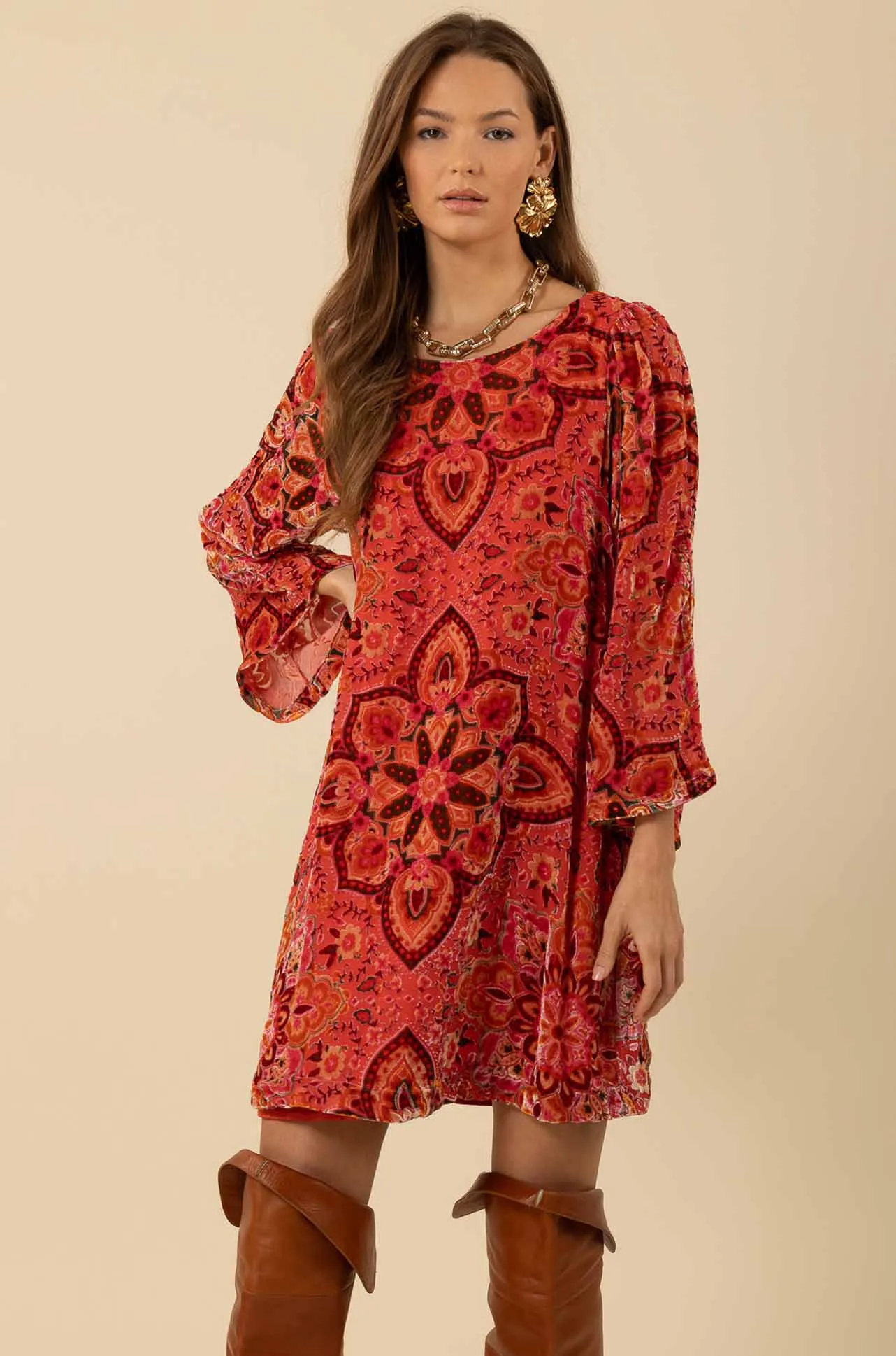 Hale Bob - Alora 3/4 Sleeve Dress