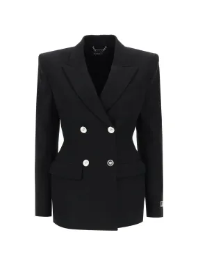 Hourglass Double-Breasted Blazer