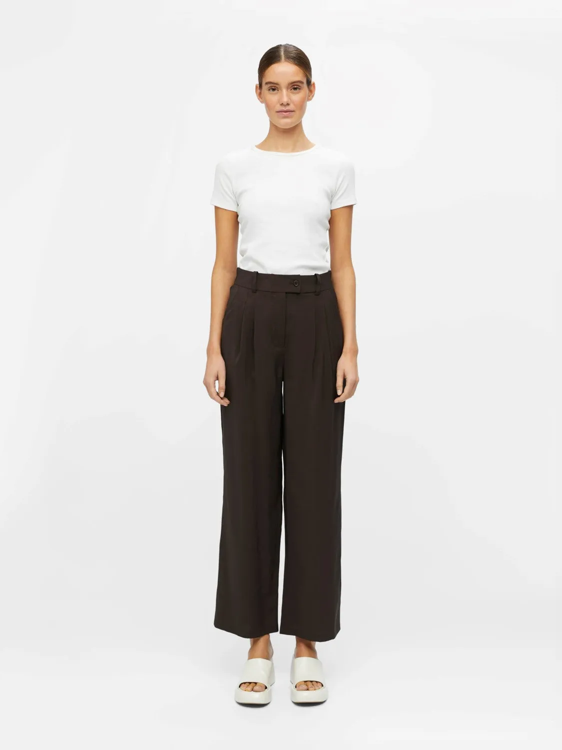 Jo High Waisted Trousers (Java)