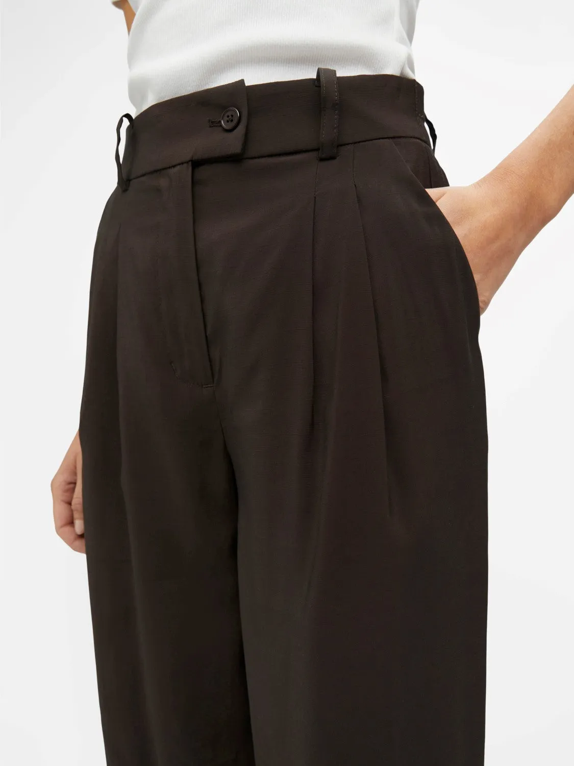 Jo High Waisted Trousers (Java)