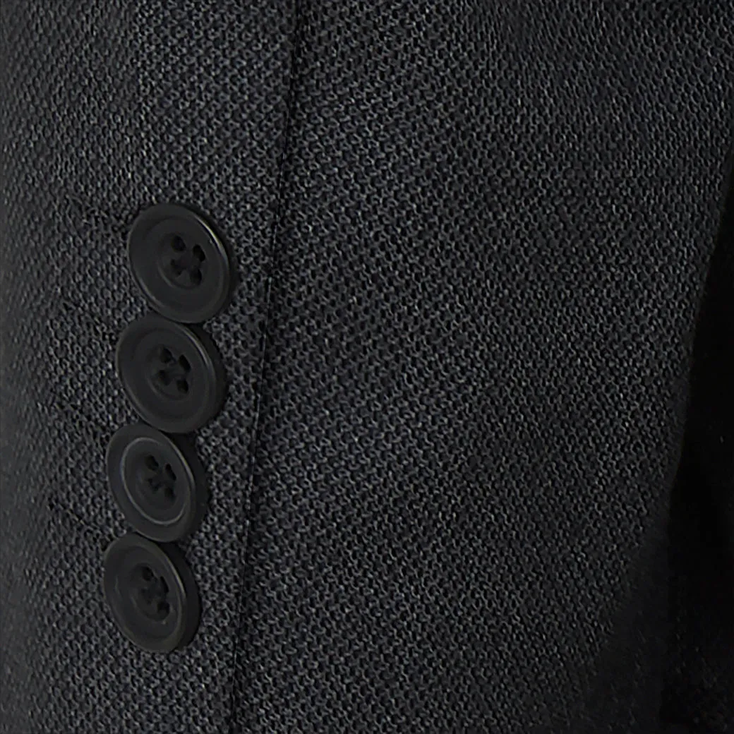 Kensington Charcoal Nailhead Suit II