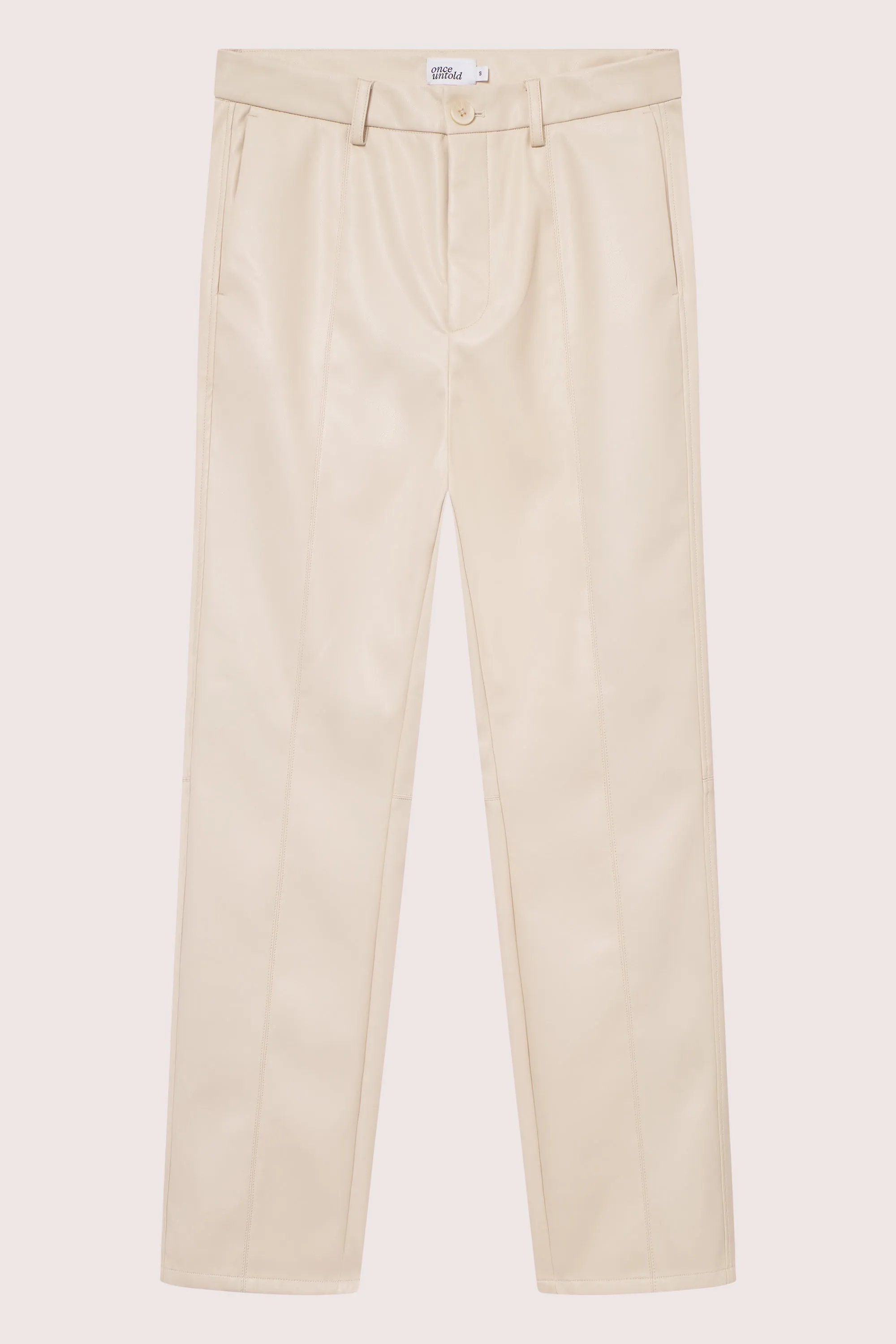 Lumi Cropped Trouser - Ecru