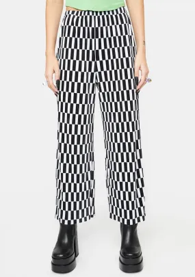 Mono Checkered Trousers