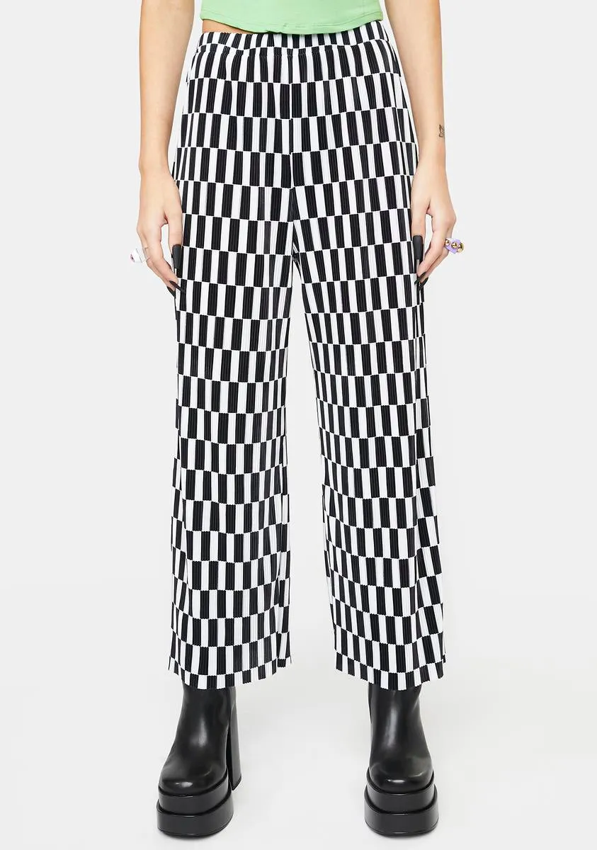 Mono Checkered Trousers