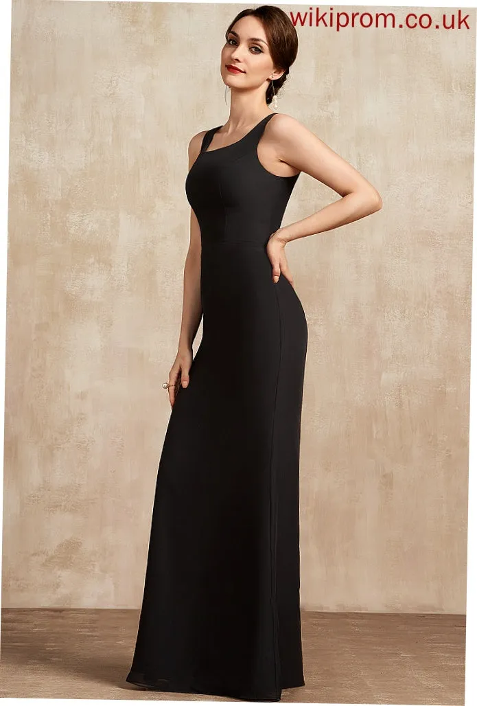 Neckline Dress Chiffon Mother Mother of the Bride Dresses Lilliana Bride of the Floor-Length Square Sheath/Column