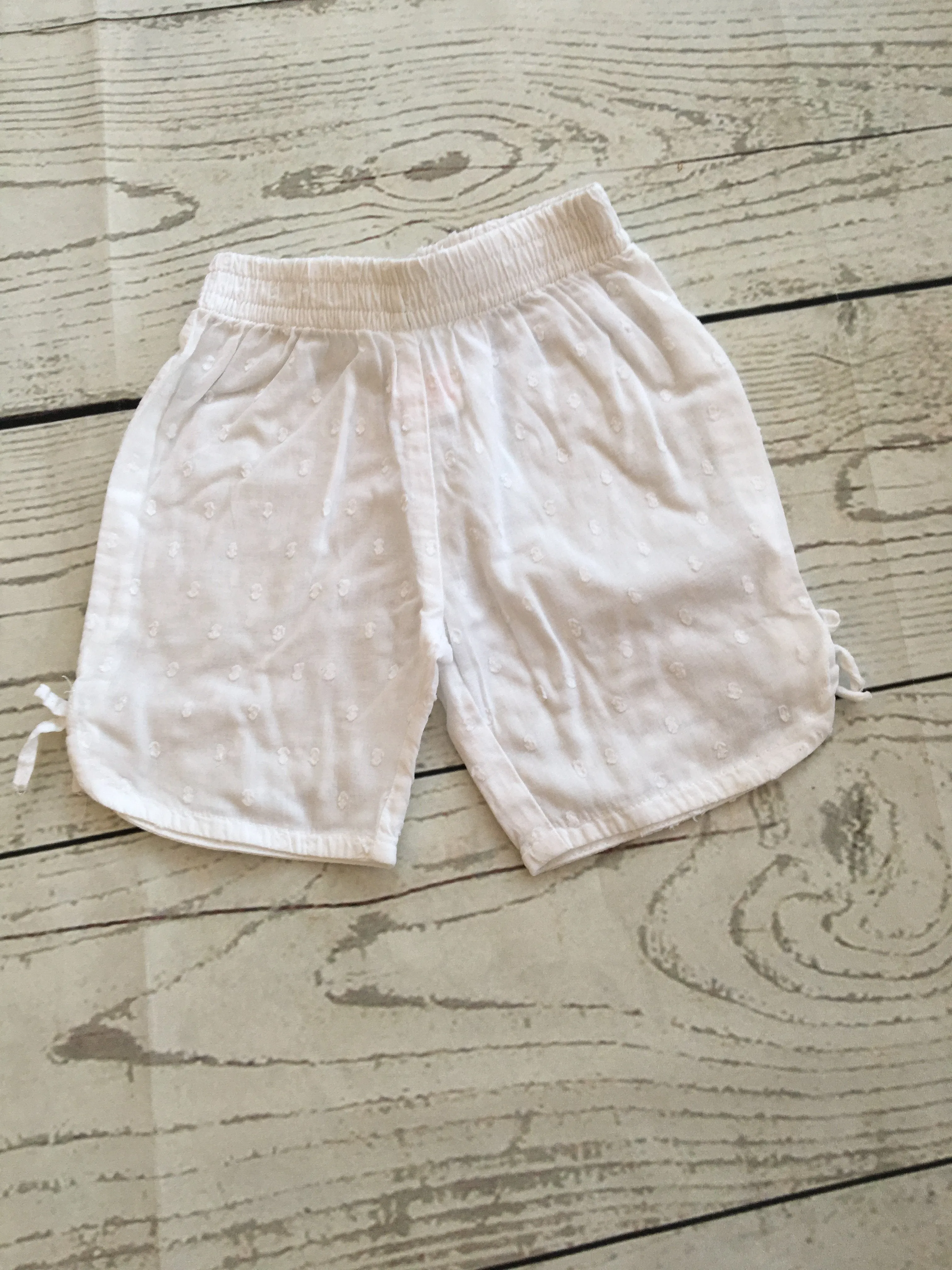 Newborn Cotton Cropped Trousers