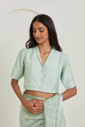 Panache Seafoam Mulberry Silk Blouse