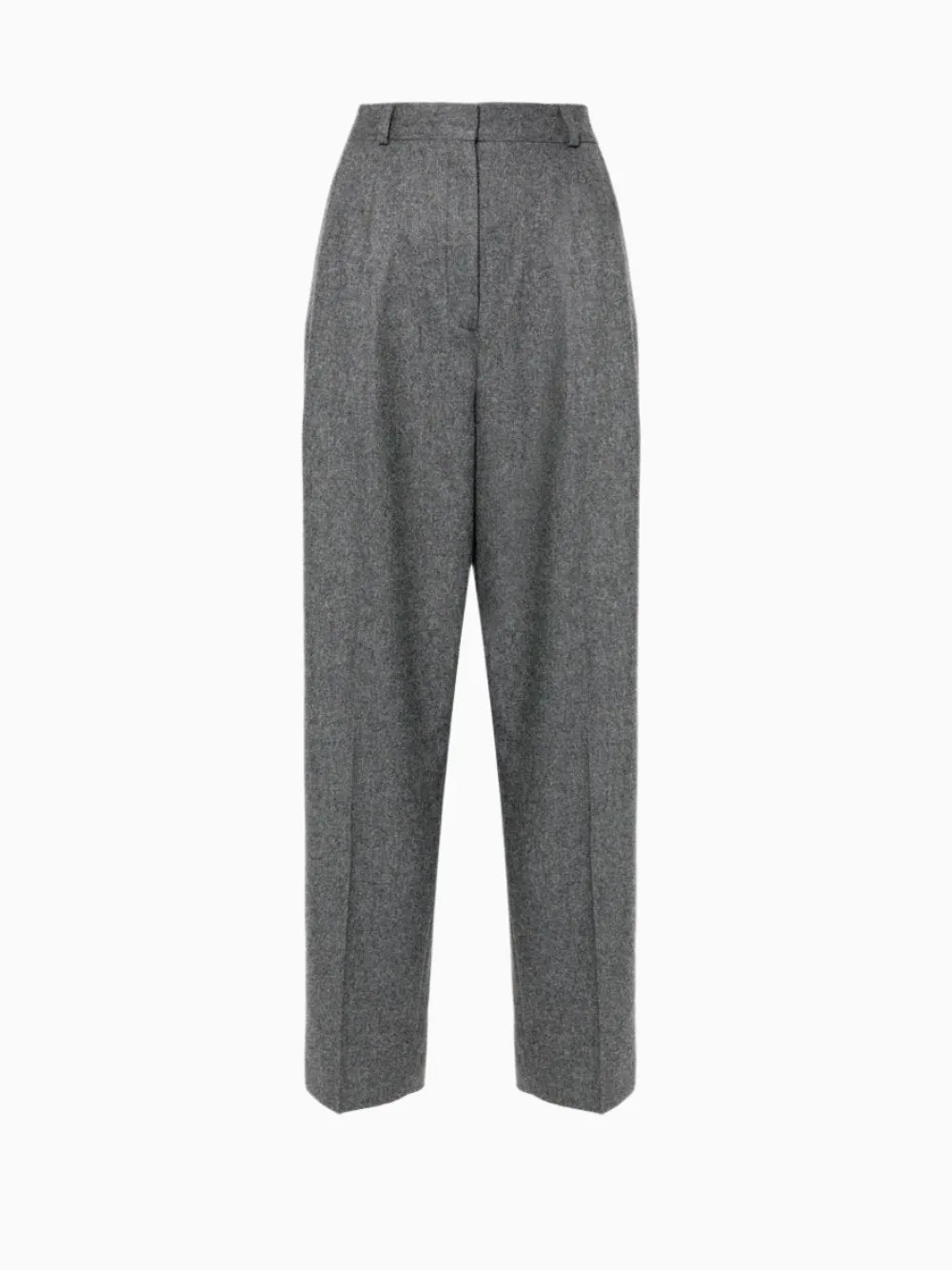 Pleated tailored trousers