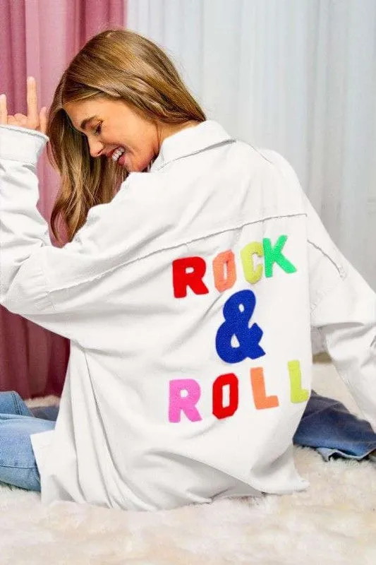 Rock & Roll Button Up