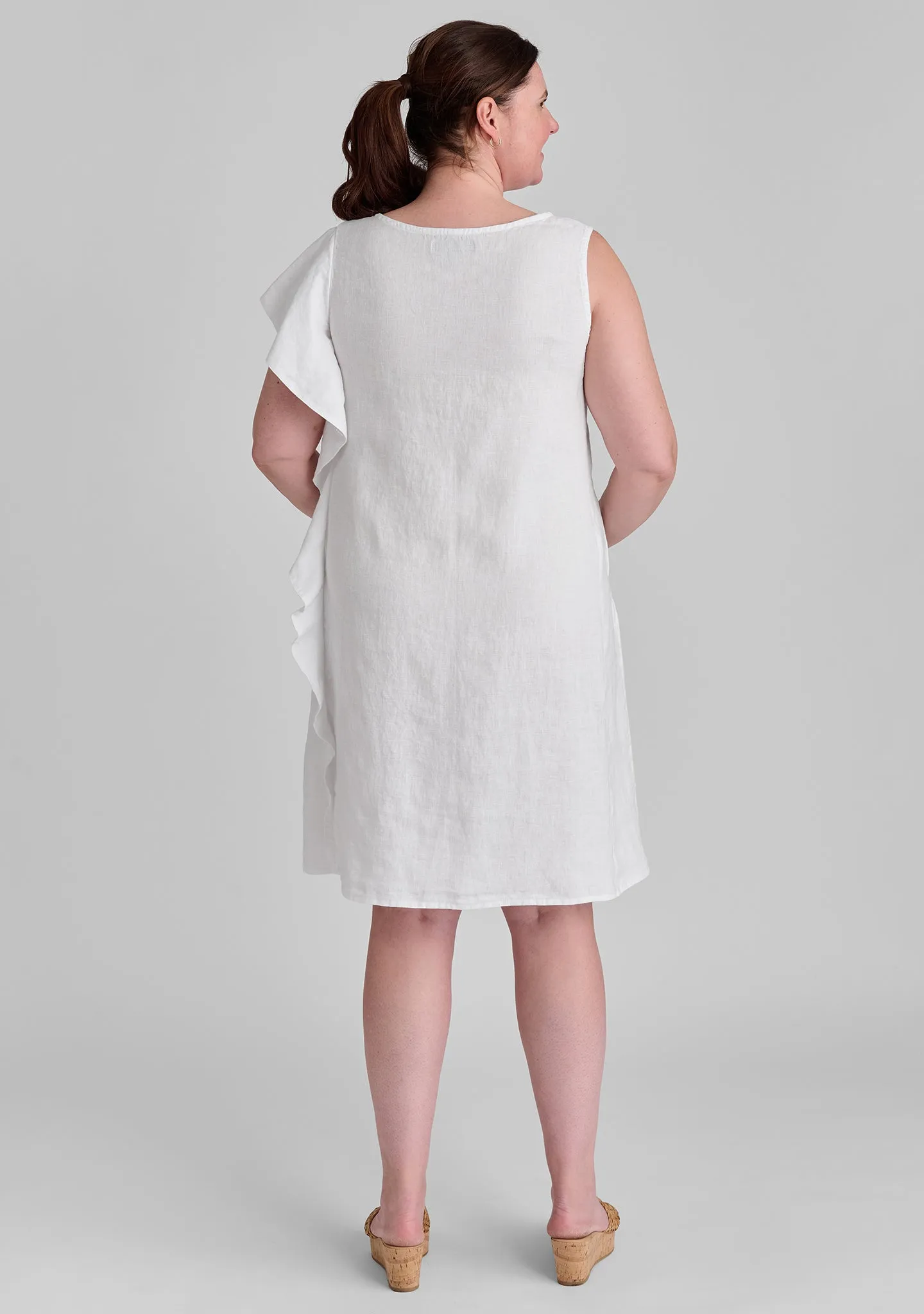 Social Dress - Linen Shift Dress