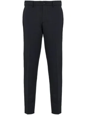 tailored slim-fit trousers