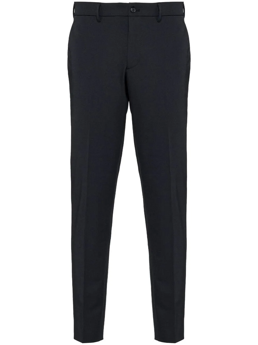 tailored slim-fit trousers