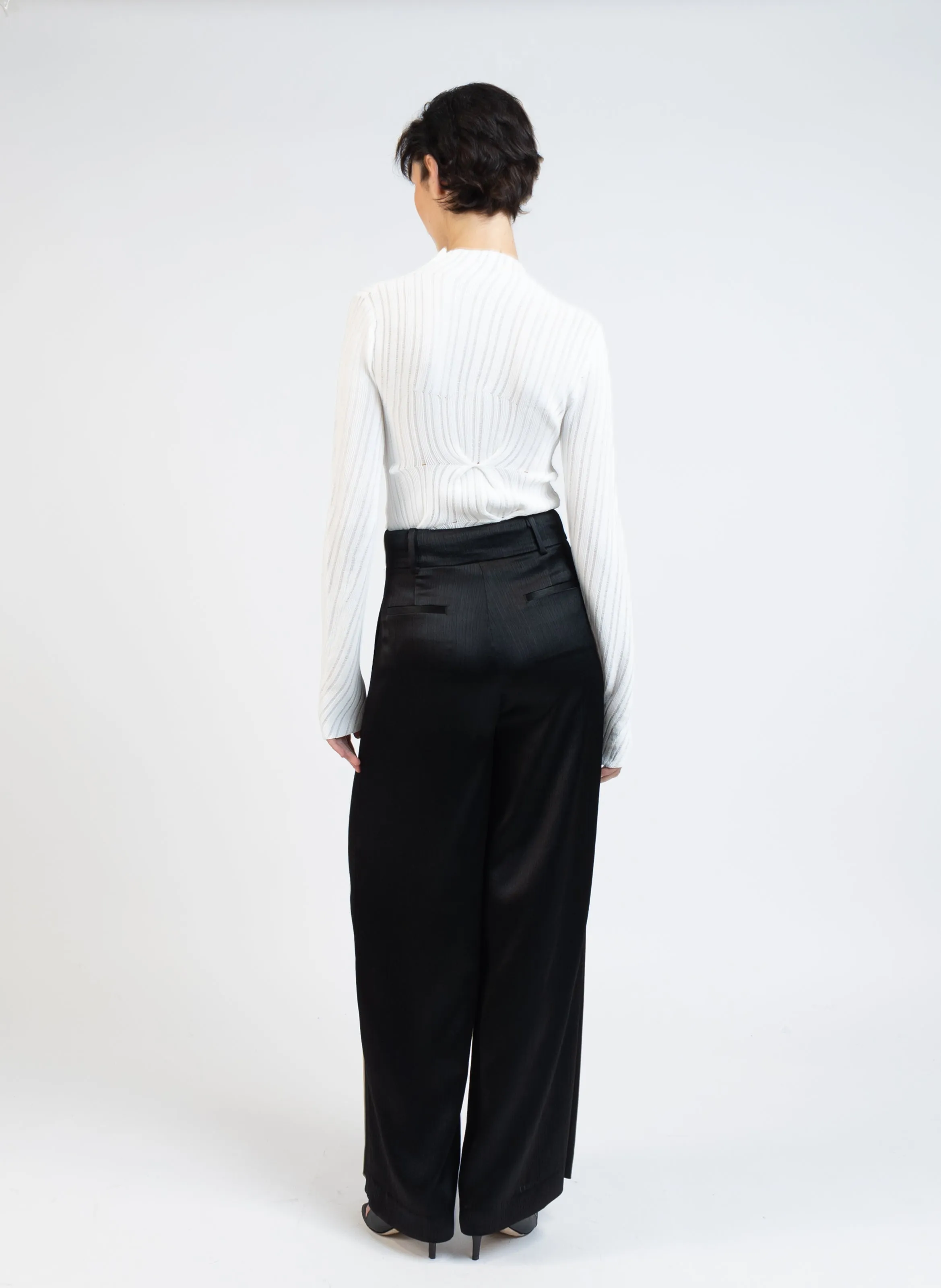 Tailored Trousers/Black