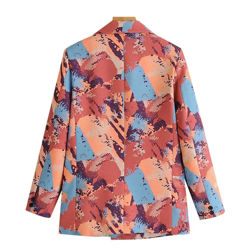 The Aquarelle Long Sleeve Blazer