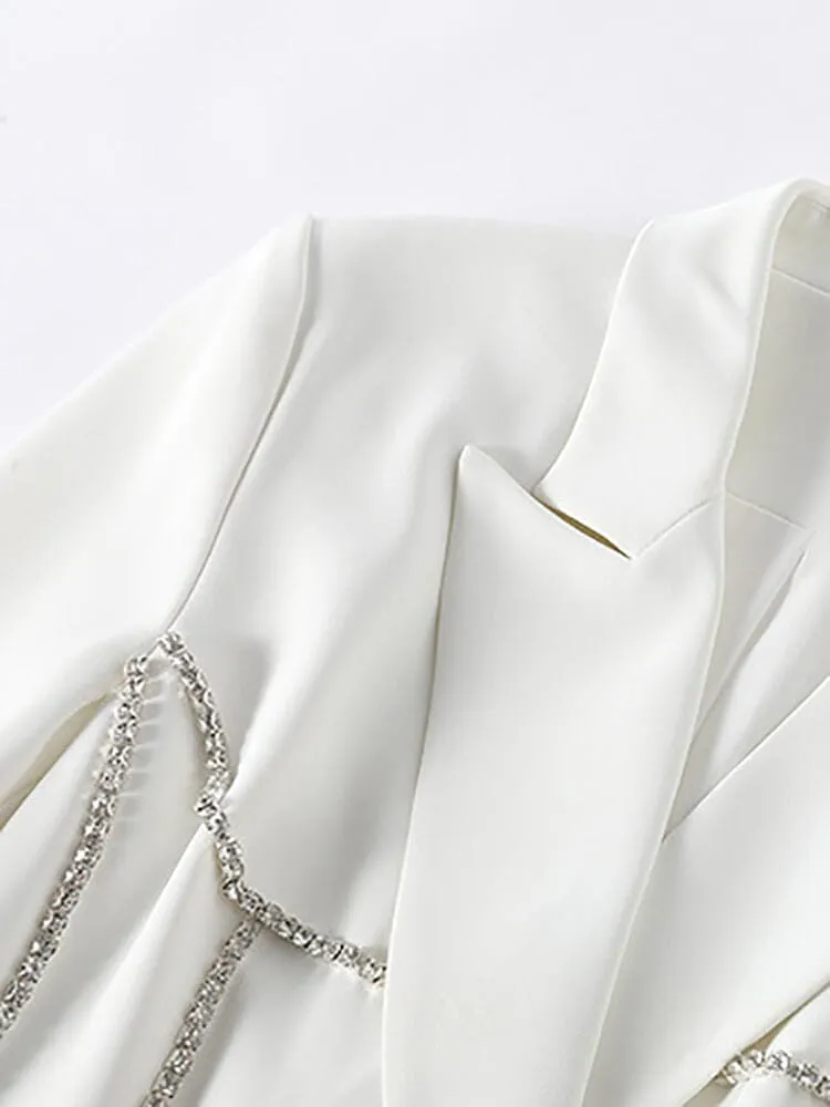 The Chandelier Long Sleeve Blazer - Multiple Colors