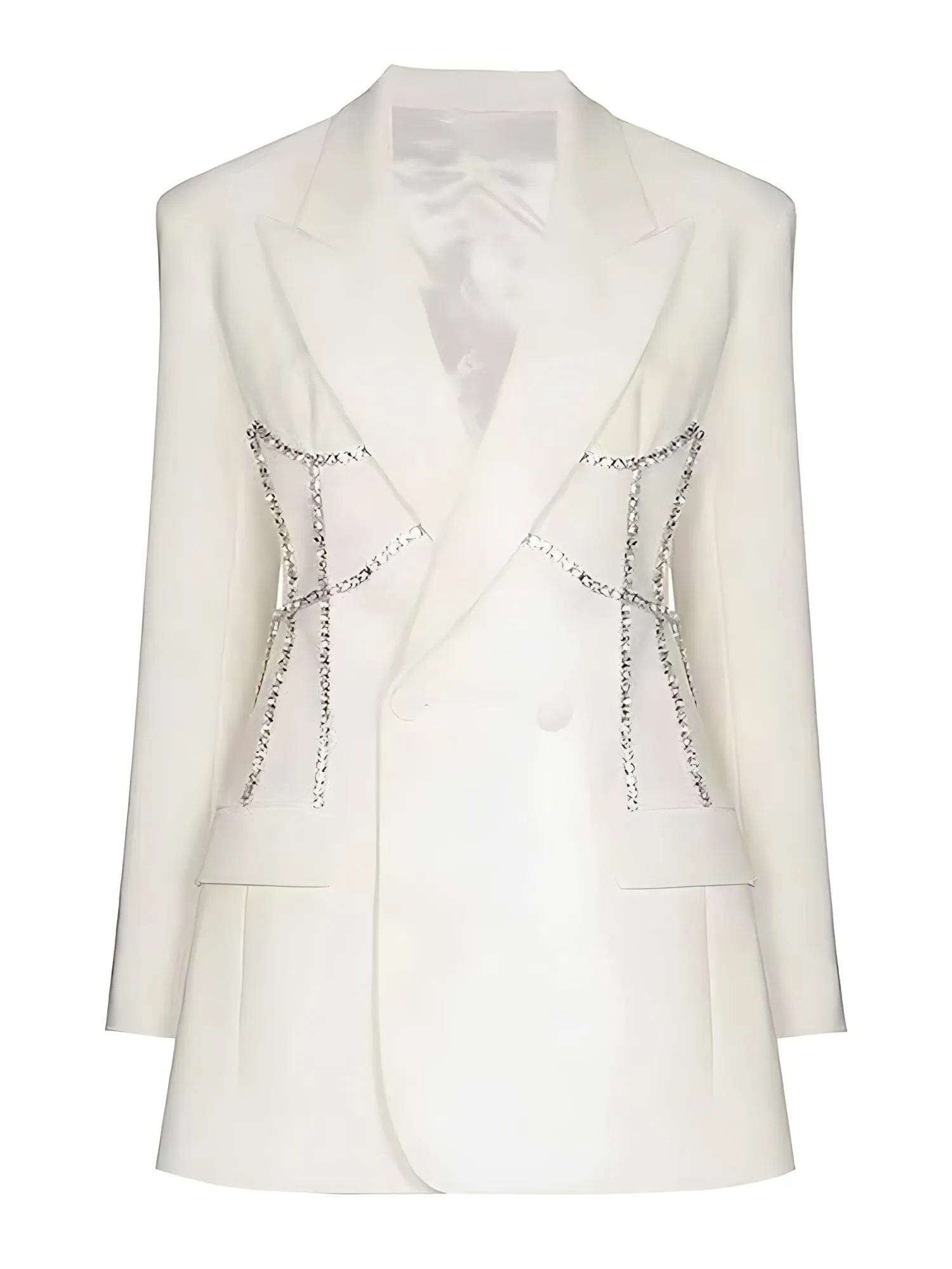 The Chandelier Long Sleeve Blazer - Multiple Colors