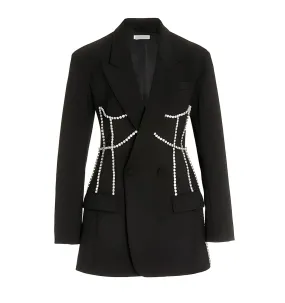 The Chandelier Long Sleeve Blazer - Multiple Colors