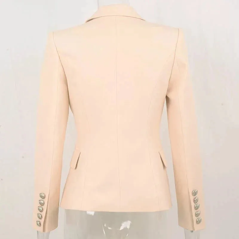 The Priscilla Slim Fit Blazer - Sand