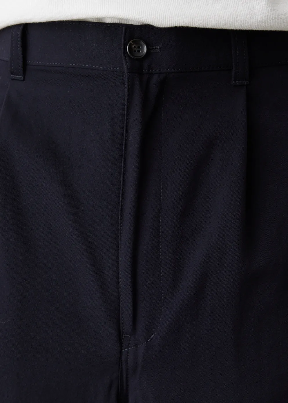 Wool Gabardine Trousers